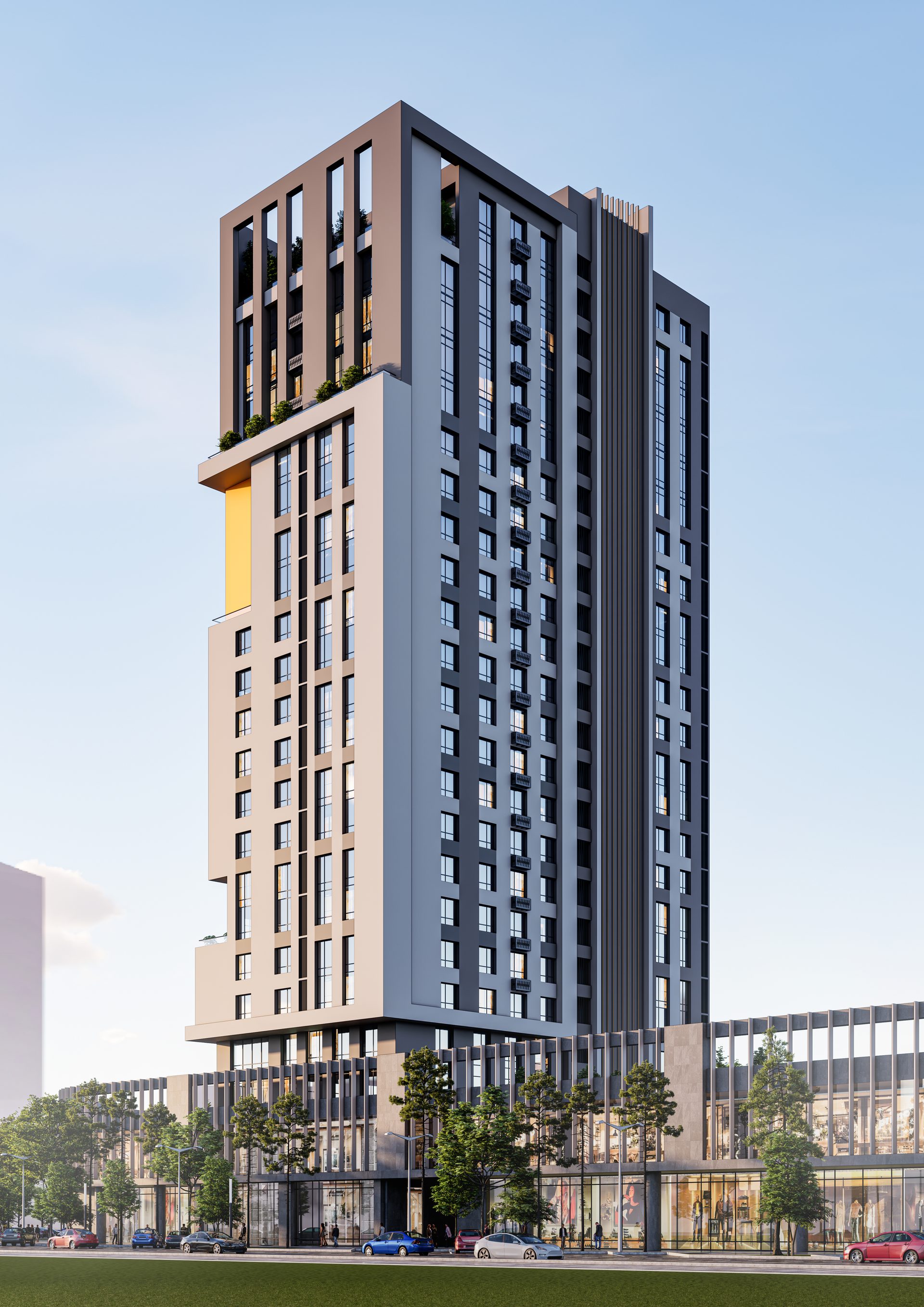 Building Б angle 2