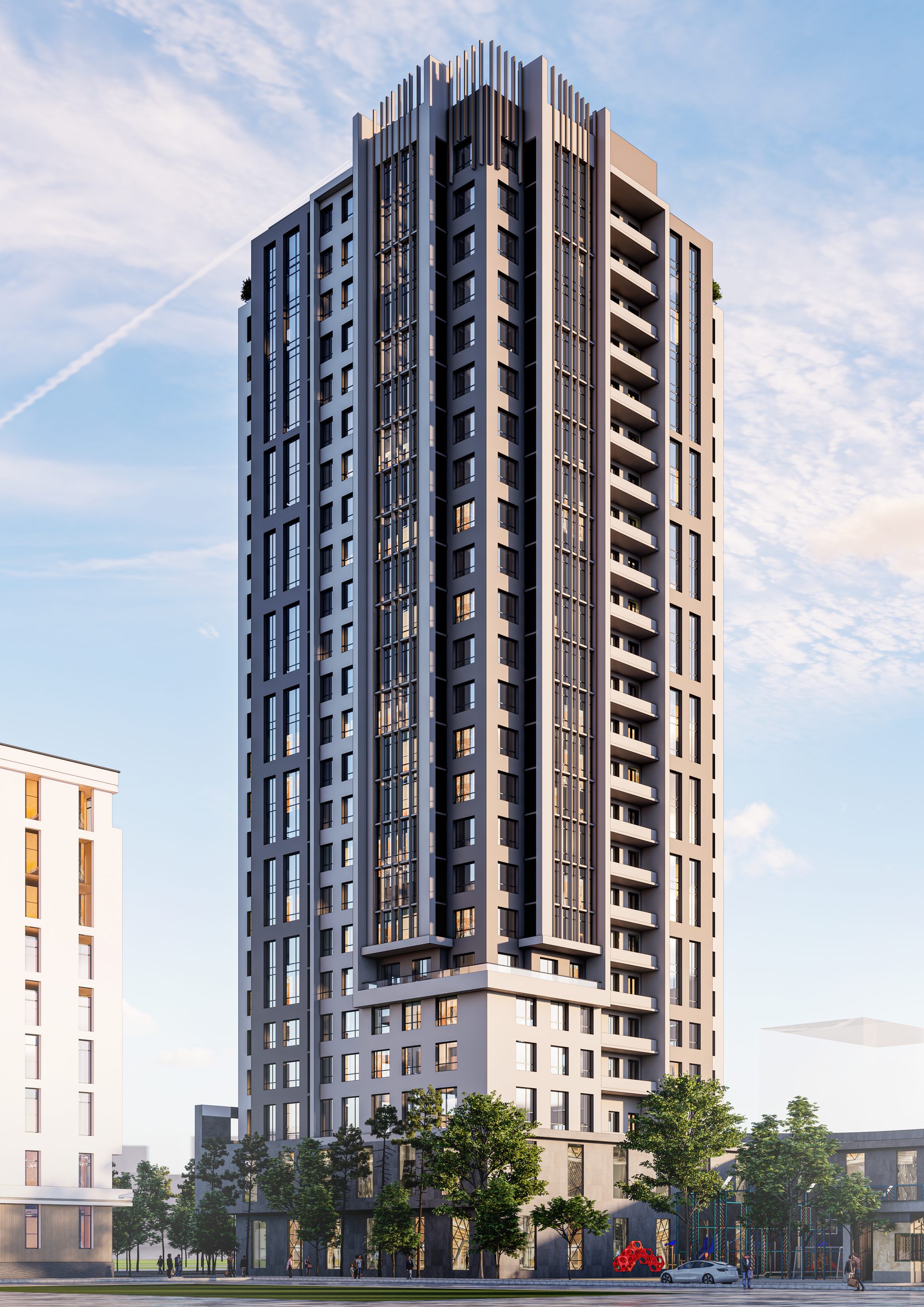 Building Л angle 2