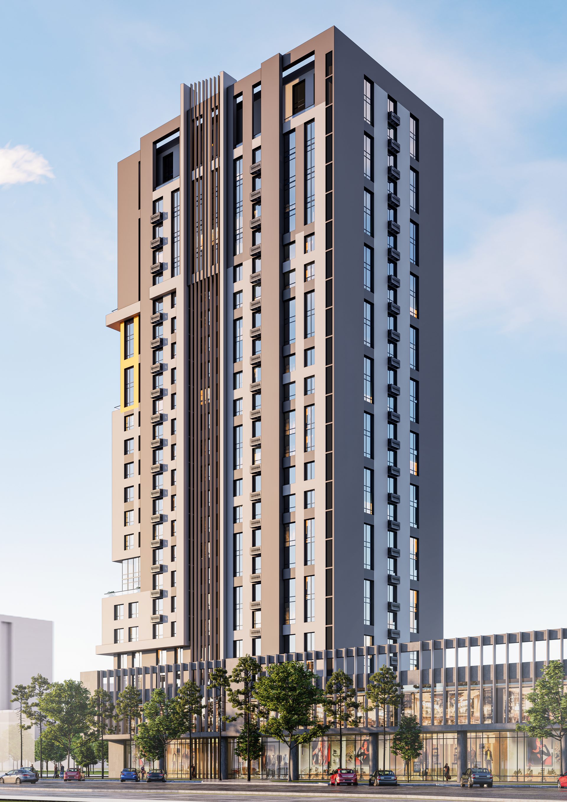 Building Н angle 2
